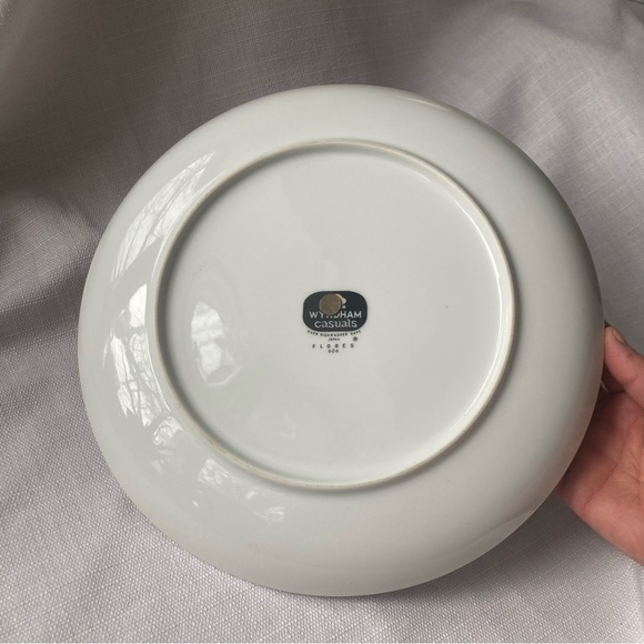 Vintage Groovy Floral Japan Wyndham Casuals 'Flores' Serving Tray with Handle! - Picture 3 of 6